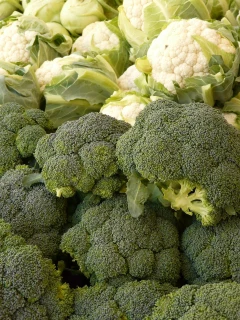 broccoli & cauliflower