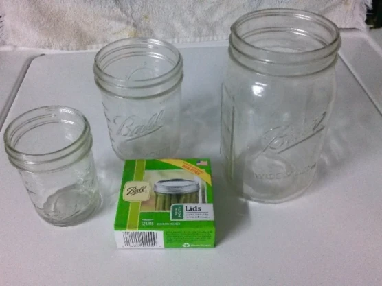 examples of jars & lids
